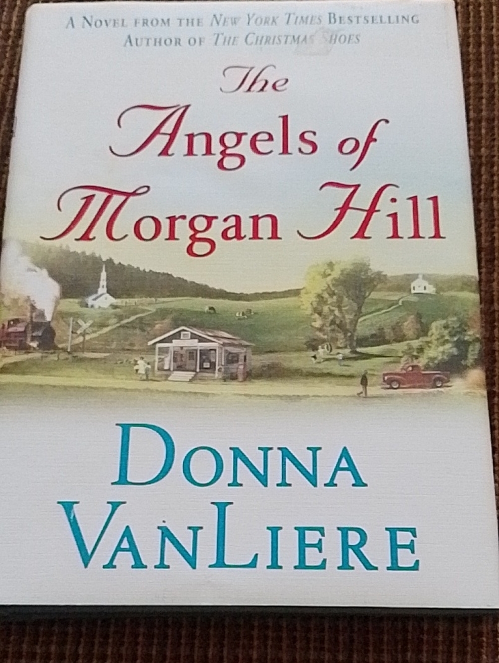 The Angels of Morgan Hill — White & Red Decorative Coffee Table Book